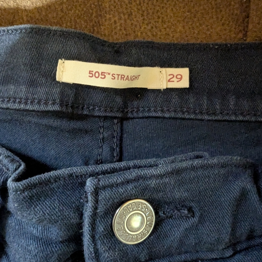 Women's Levi's Blue Jeans Shorts